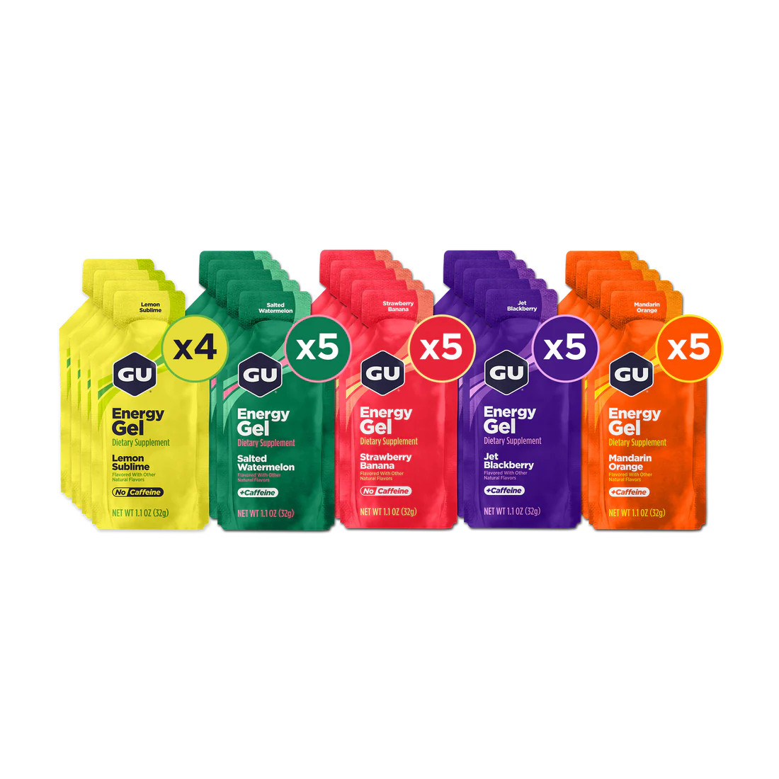 Mixed Fruity Original Energy Gels