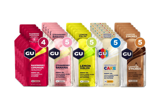 Mixed Caffeine Free Original Energy Gels
