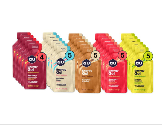 Mixed Caffeine Free Original Energy Gels